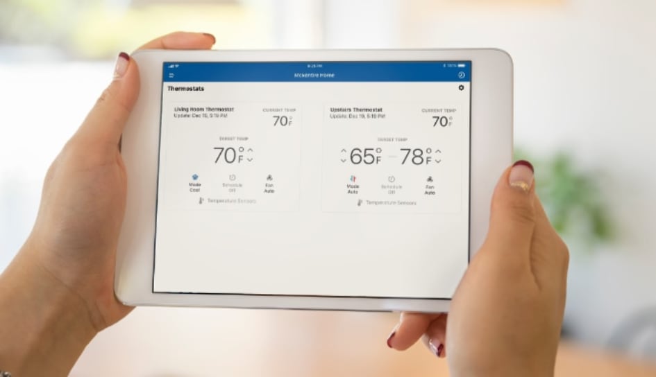 Thermostat control in Tulsa